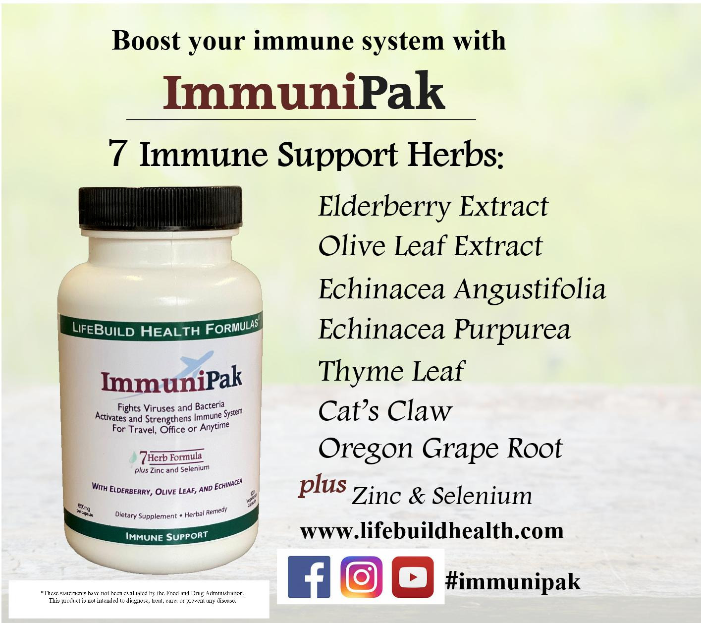Boost Your Immune System with ImmuniPak